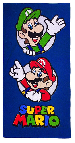 Telo mare super mario luigi - mare,
