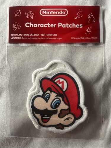 Nintendo character patches - character,