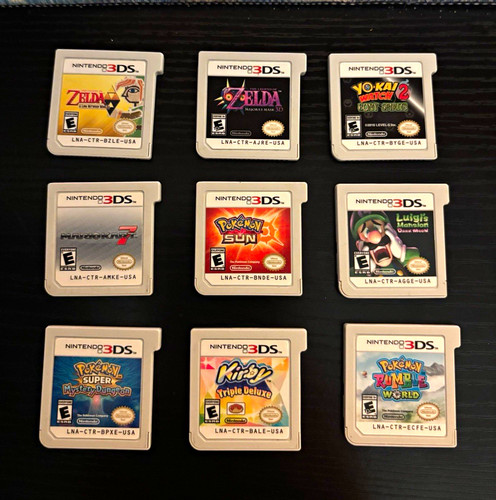 Nintendo 3ds game cartridge - game,