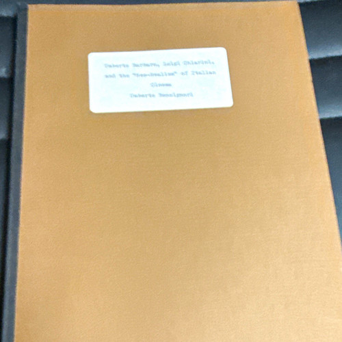 Umberto bonsignori thesis - umberto,