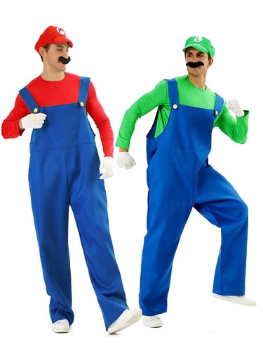 Adult mario luigi - adult, halloween