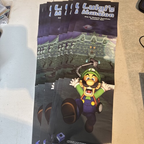 Luigi mansion promotional - luigi’s,