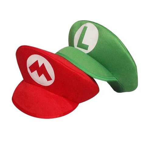 Mario luigi foam hat - foam, and