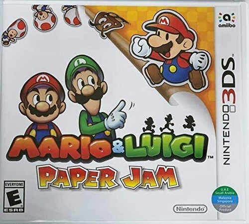 Mario luigi paper jam - mario, luigi: