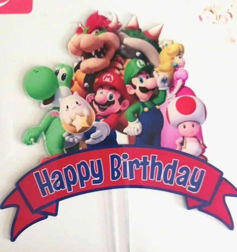 Acrylic cake topper super - cake,