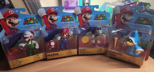 Jakks super mario - super, figure