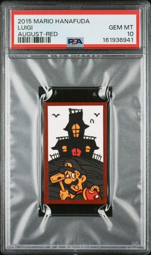 2015 mario hanafuda - hanafuda, august-red