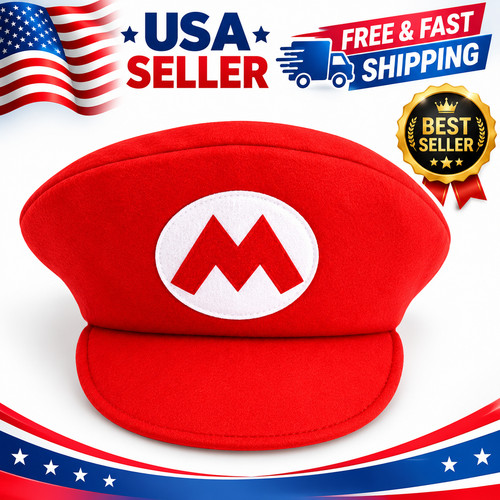 Mario luigi foam - cap, and