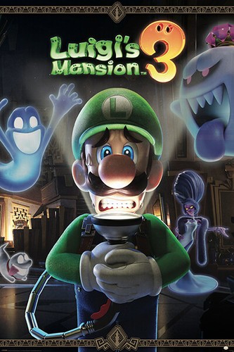 Luigi mansion 24x36 poster - luigi's,