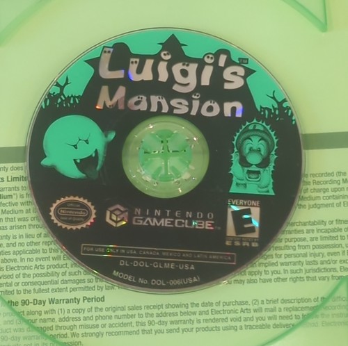 Luigi mansion - mansion, (gamecube)