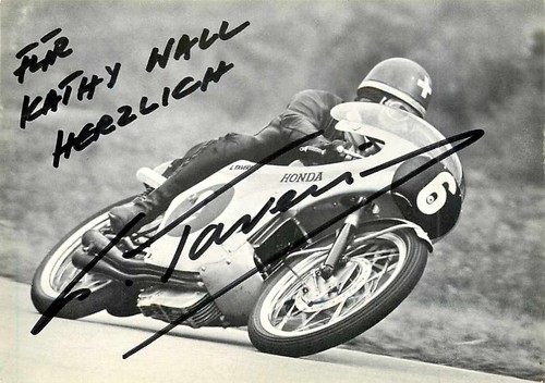 Autografo luigi taveri - luigi,